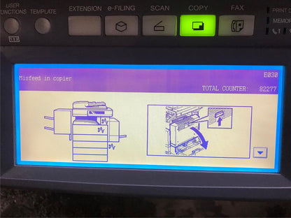 TOSHIBA e-STUDIO 282 HIGH VOLUME COLOR PRINTER COPIER FREE SHIP BUSINESS w/ DOCK