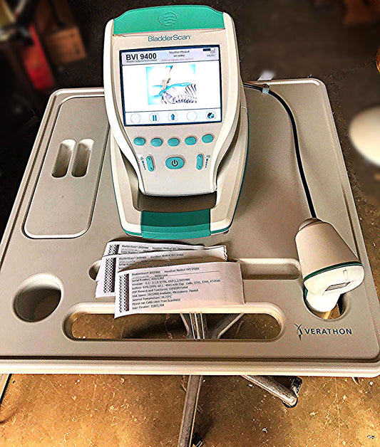 VERATHON BVI9400 BLADDER VOLUME SCAN 3D ULTRASOUND TRANSDUCER BATTERY WATCHVIDEO