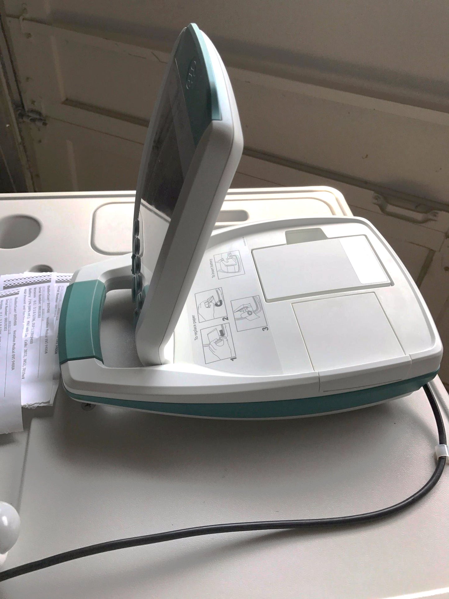 VERATHON BVI9400 BLADDER VOLUME SCAN 3D ULTRASOUND TRANSDUCER BATTERY WATCHVIDEO