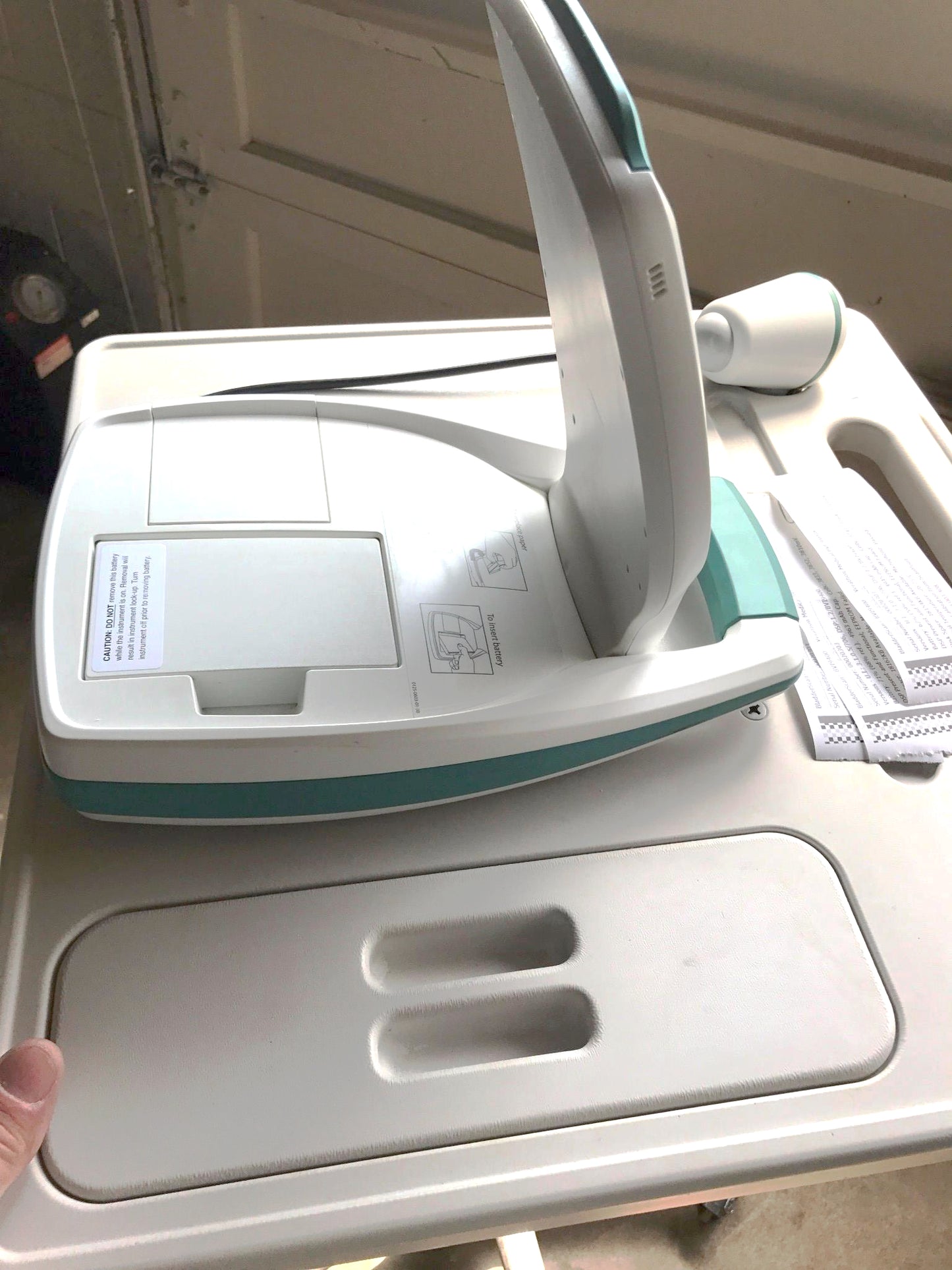 VERATHON BVI9400 BLADDER VOLUME SCAN 3D ULTRASOUND TRANSDUCER BATTERY WATCHVIDEO