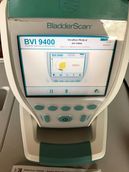 VERATHON BVI9400 BLADDER VOLUME SCAN 3D ULTRASOUND TRANSDUCER BATTERY WATCHVIDEO