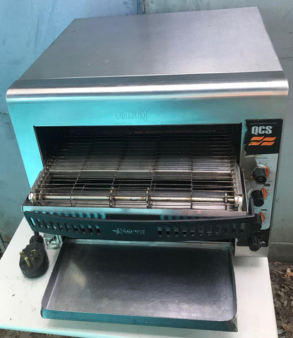 STAR HOLMAN QCS-3-1400HB CONVEYOR COMMERCIAL TOASTER WATCH VIDEO FREE SHIPPING