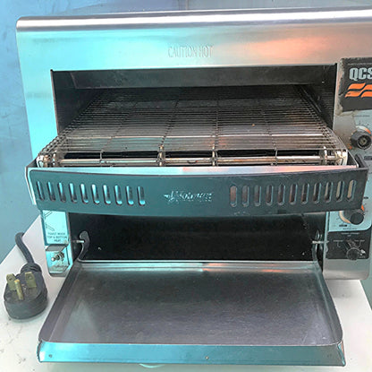 STAR HOLMAN QCS-3-1400HB CONVEYOR COMMERCIAL TOASTER WATCH VIDEO FREE SHIPPING