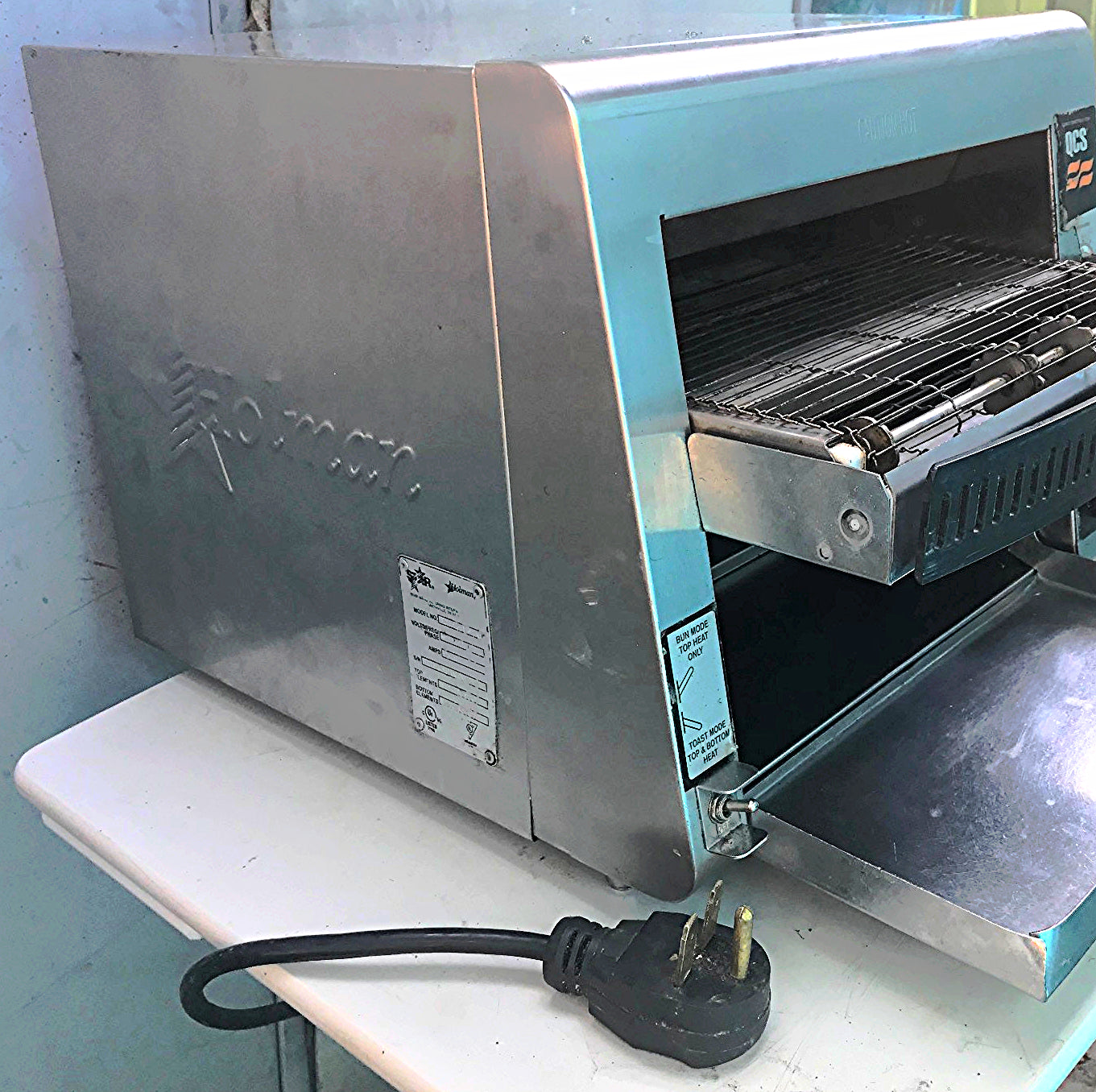 STAR HOLMAN QCS-3-1400HB CONVEYOR COMMERCIAL TOASTER WATCH VIDEO FREE SHIPPING