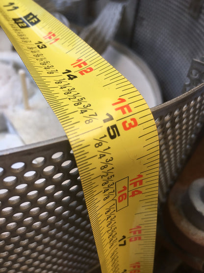 CM INC RAPID TEMP FURNACE LAB LABORATORY RESEARCH ENGINEERING 15" x 15" 1/4'