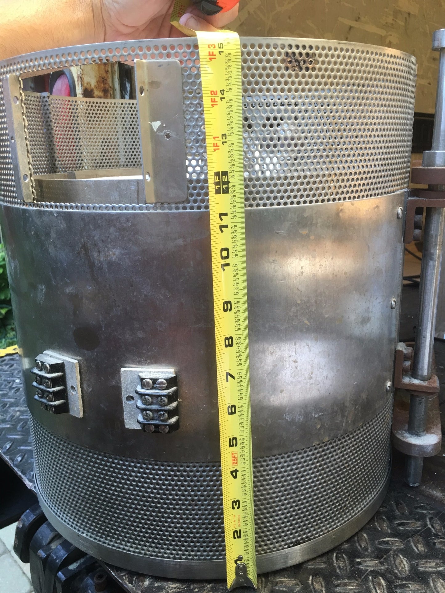 CM INC RAPID TEMP FURNACE LAB LABORATORY RESEARCH ENGINEERING 15" x 15" 1/4'