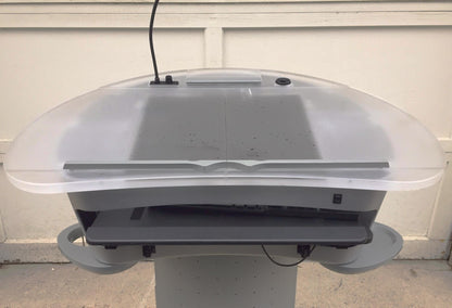 KI WHARTON LECTERN HEIGHT ADJUST PODIUM MOBILE CART DRAWER WATCH VIDEO FREESHIP