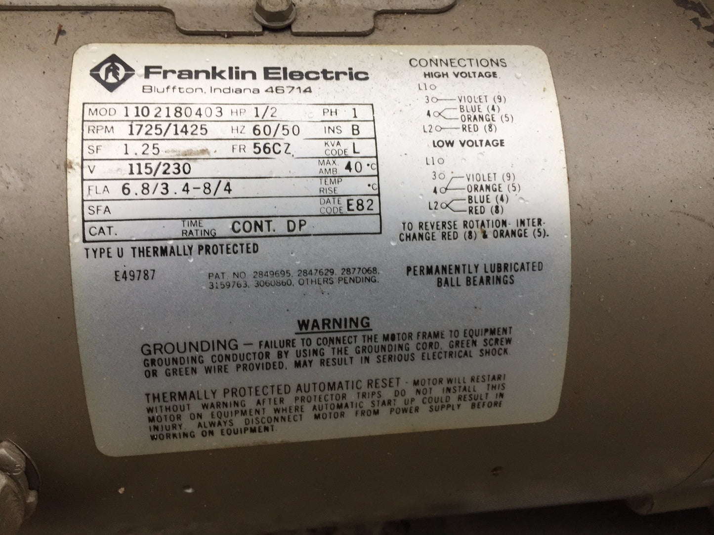 EDWARDS TWO STAGE E2M8 TRIVAC 8 VACUUM PUMP with ITC-20 INLET CATCHPOT FREE SHIP