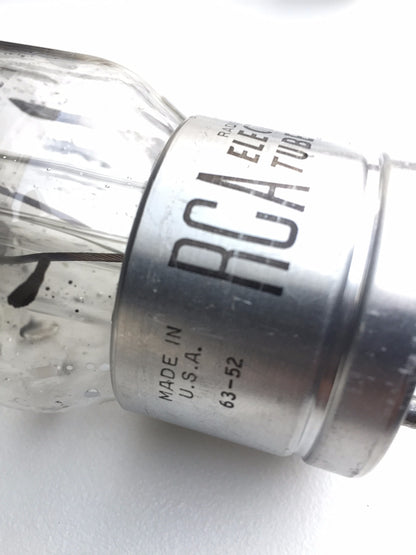 2 MILITARY RCA 872A VAPOR TYPE ELECTRON RADIOTRON VACUUM TUBES & PIN TUBE SOCKET