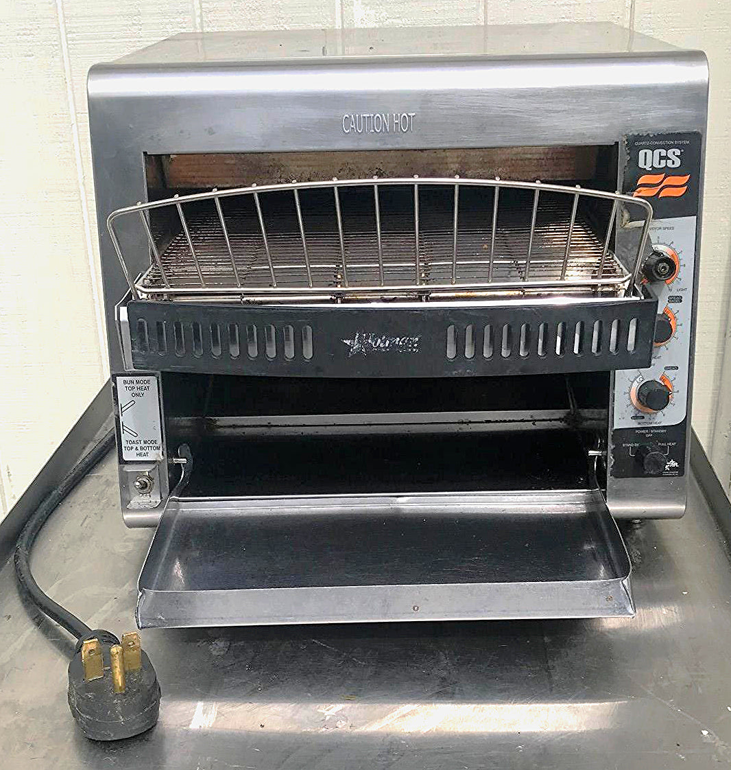 STAR HOLMAN QCS-3-1400HB CONVEYOR COMMERCIAL TOASTER WATCH VIDEO FREE SHIPPING