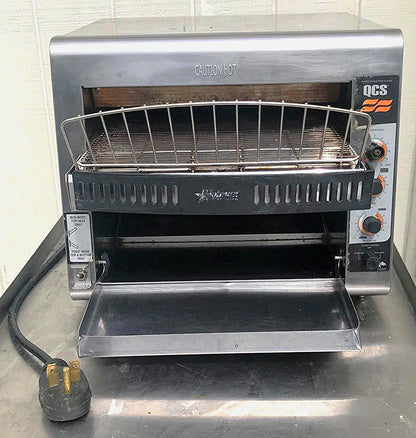 STAR HOLMAN QCS-3-1400HB CONVEYOR COMMERCIAL TOASTER WATCH VIDEO FREE SHIPPING