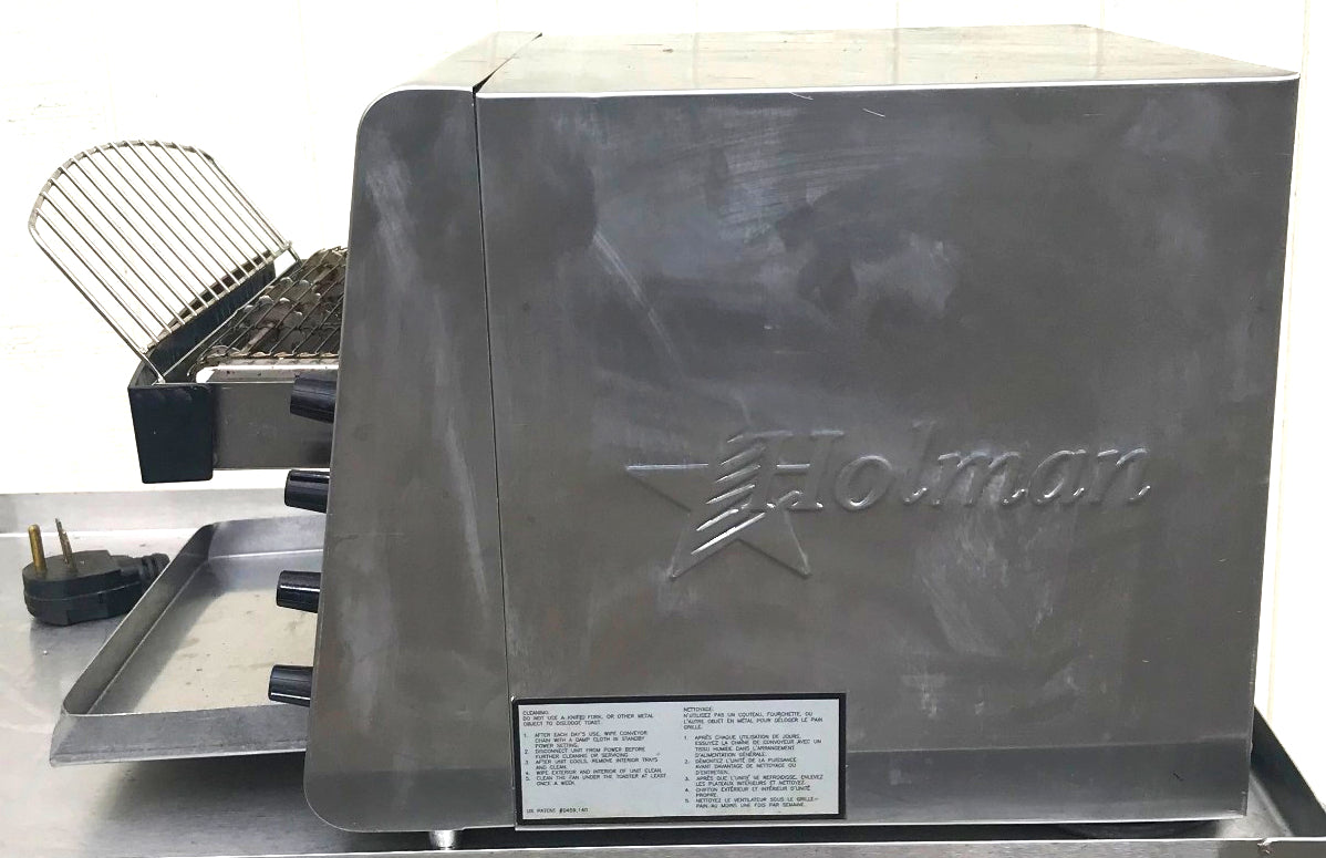 STAR HOLMAN QCS-3-1400HB CONVEYOR COMMERCIAL TOASTER WATCH VIDEO FREE SHIPPING