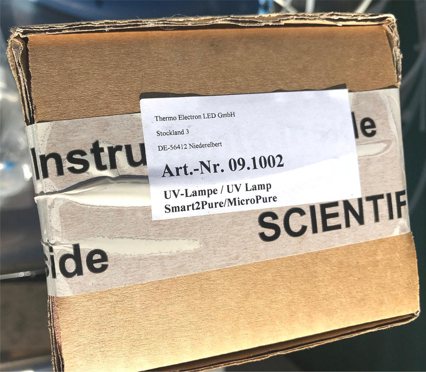 THERMO BARNSTEAD SMART2PURE GenPure xCAD LED UV-TOC/UF PLUS WATER PURIFICATION