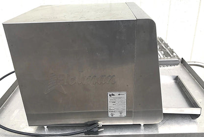STAR HOLMAN QCS-2-1200B CONVEYOR STYLE COMMERCIAL BAGEL TOASTER 1,200/Hour OVEN