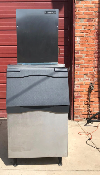 SCOTSMAN FME804AS-1B AIR COOLED FLAKER 760lbs ICEday ICE MAKER with BIN FREESHIP