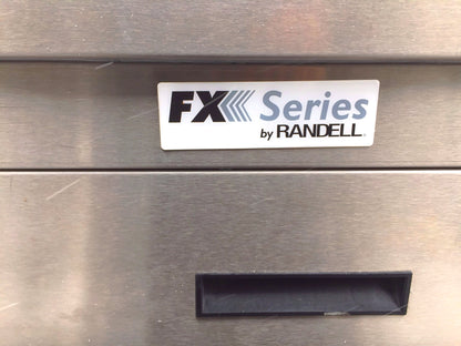 UNIFIED BRANDS RANDELL FX SERIES COUNTER REFRIGERATOR FREEZER w/ MANUAL FREESHIP