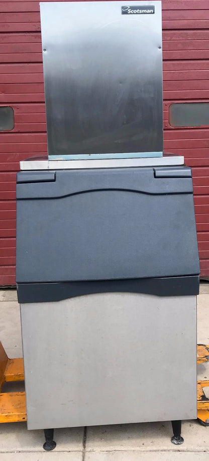 SCOTSMAN FME804AS-1B AIR COOLED FLAKER 760lbs ICEday ICE MAKER with BIN FREESHIP