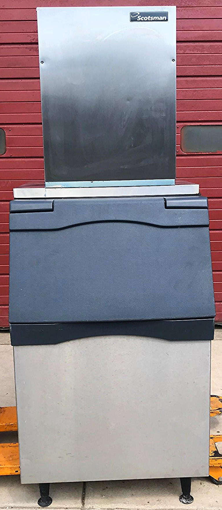 SCOTSMAN FME804AS-1B AIR COOLED FLAKER 760lbs ICEday ICE MAKER with BIN FREESHIP