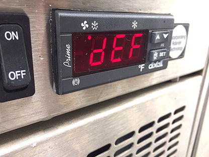 UNIFIED BRANDS RANDELL FX SERIES COUNTER REFRIGERATOR FREEZER w/ MANUAL FREESHIP