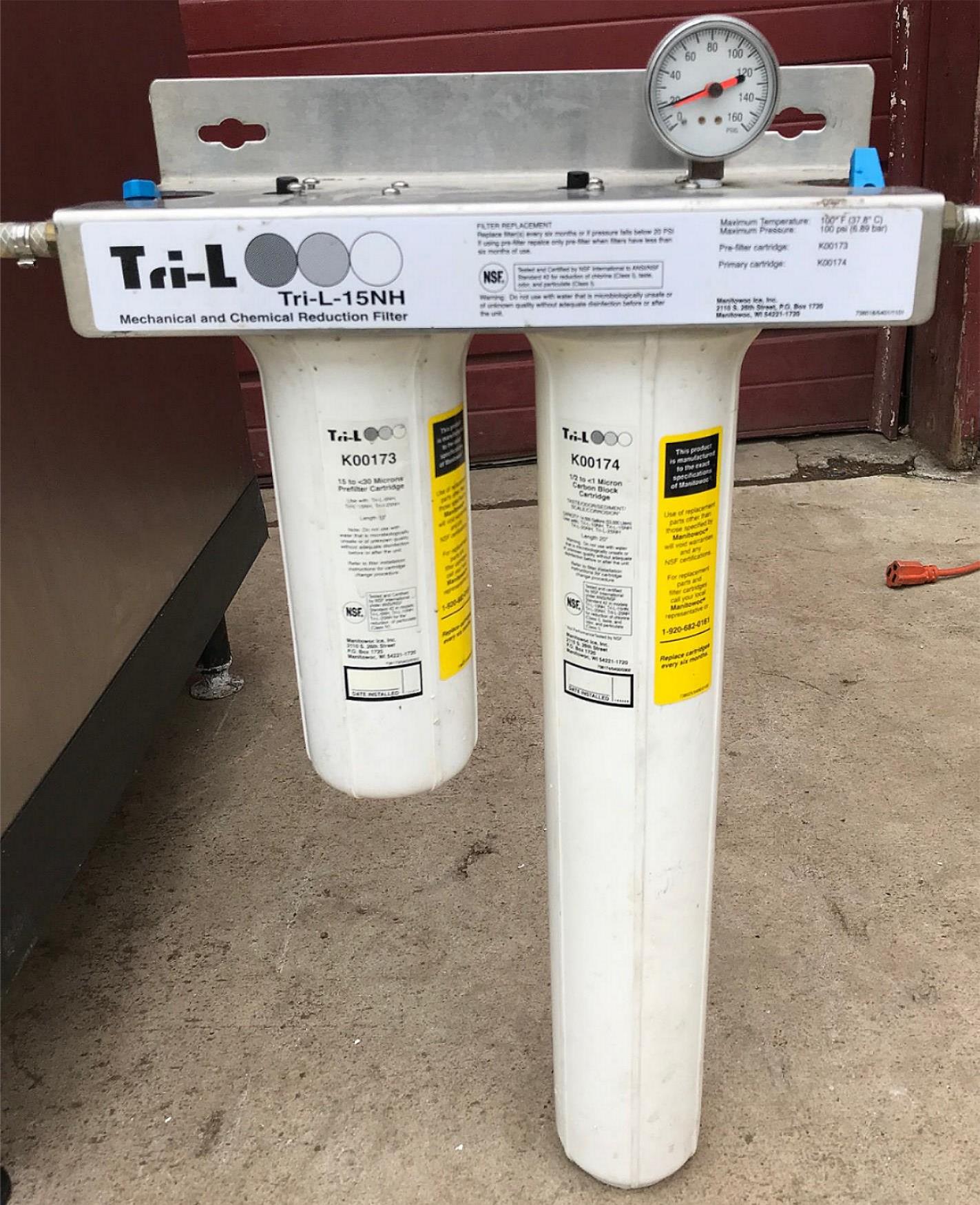 MANITOWOC QY0285W 285lbs/Day HALF DICE WATER COOLED ICE MAKER S400 BIN FREE SHIP