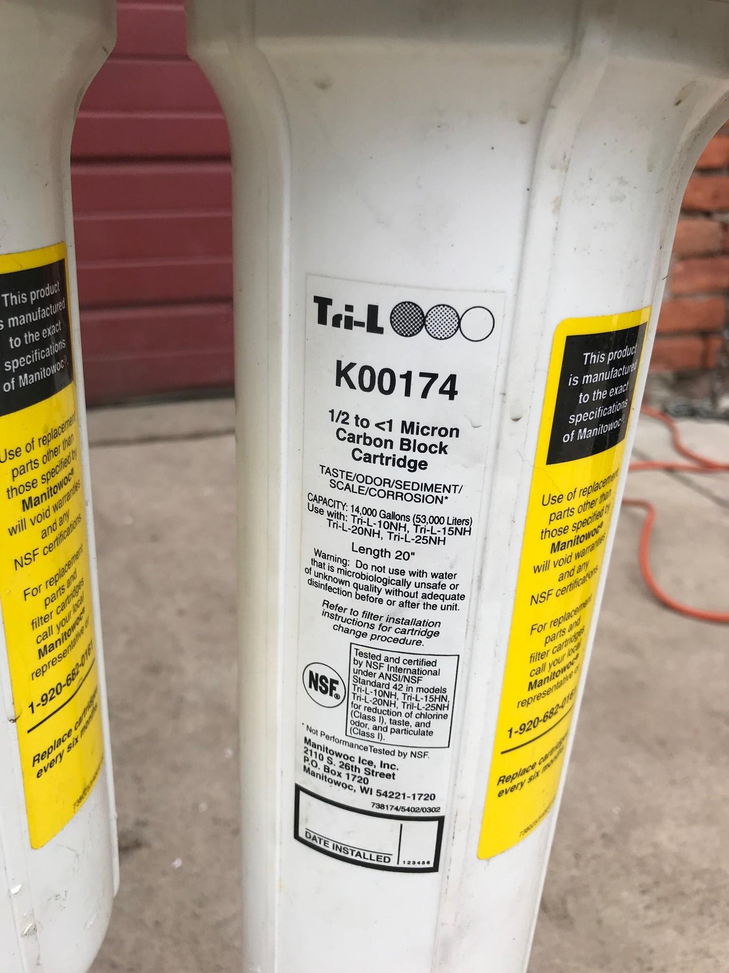 MANITOWOC QY0285W 285lbs/Day HALF DICE WATER COOLED ICE MAKER S400 BIN FREE SHIP