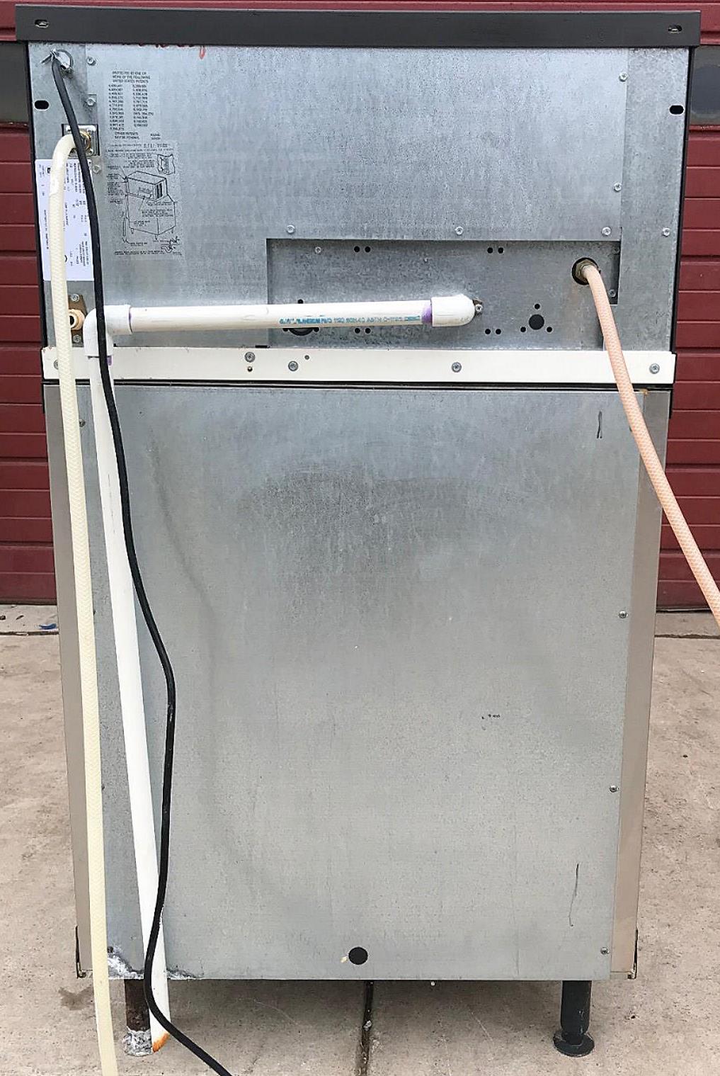 MANITOWOC QY0285W 285lbs/Day HALF DICE WATER COOLED ICE MAKER S400 BIN FREE SHIP