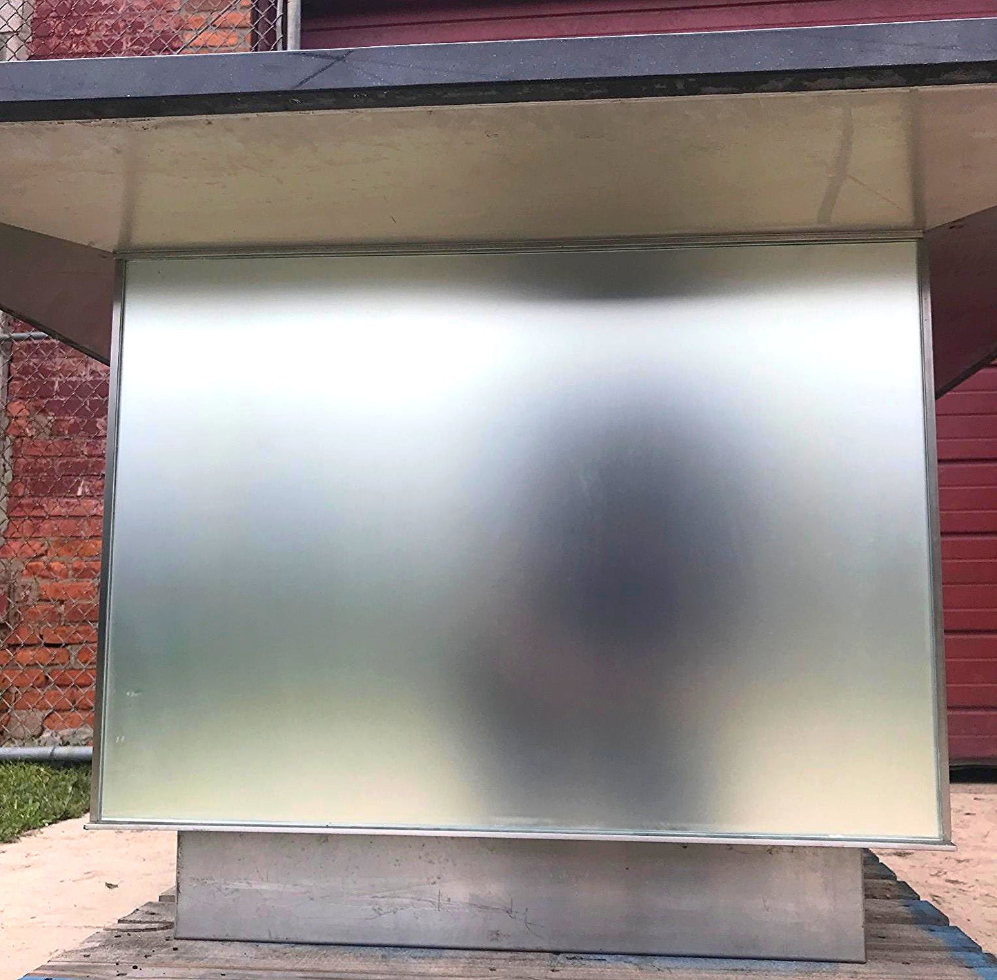 COVIDPICKUP DISPLAY MERCHANDISER 5x5' Foot BLACK GRANITE MEETING ISLAND FREESHIP