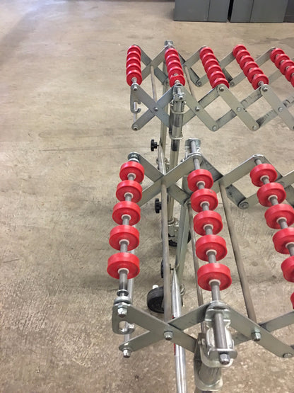 41 FEET of NESTAFLEX - 175 EXPANDABLE FLEXIBLE PORTABLE CONVEYOR BELT