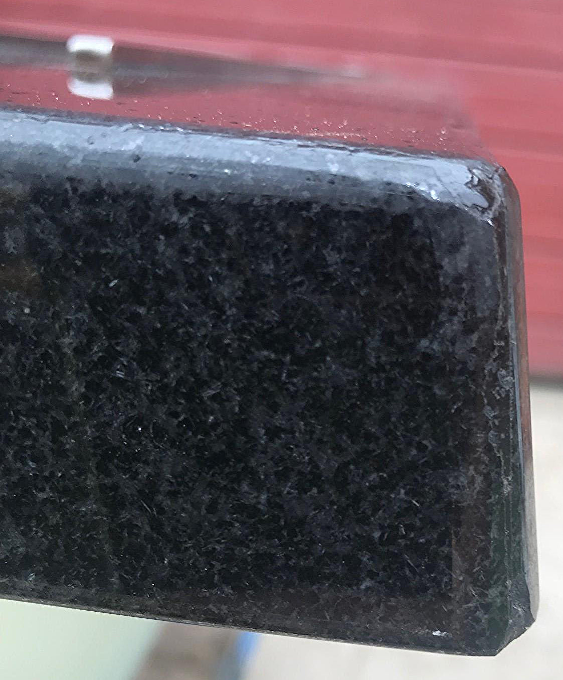 COVIDPICKUP DISPLAY MERCHANDISER 5x5' Foot BLACK GRANITE MEETING ISLAND FREESHIP