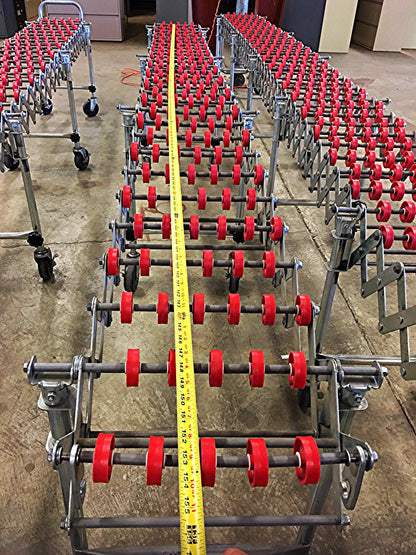 41 FEET of NESTAFLEX - 175 EXPANDABLE FLEXIBLE PORTABLE CONVEYOR BELT