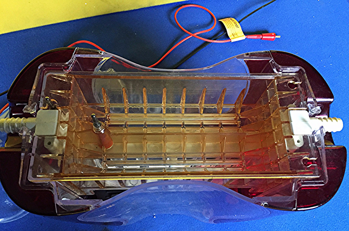 AMERSHAM HOEFER SE 600 RUBY VERTICAL Dual Cooled ELECTROPHORESIS GEL FREE SHIP