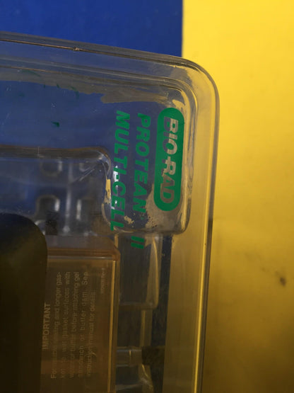 LARGE PERFECT CONDITION BIO-RAD PROTEAN II xi CELL ELECTROPHORESIS GEL FREE SHIP