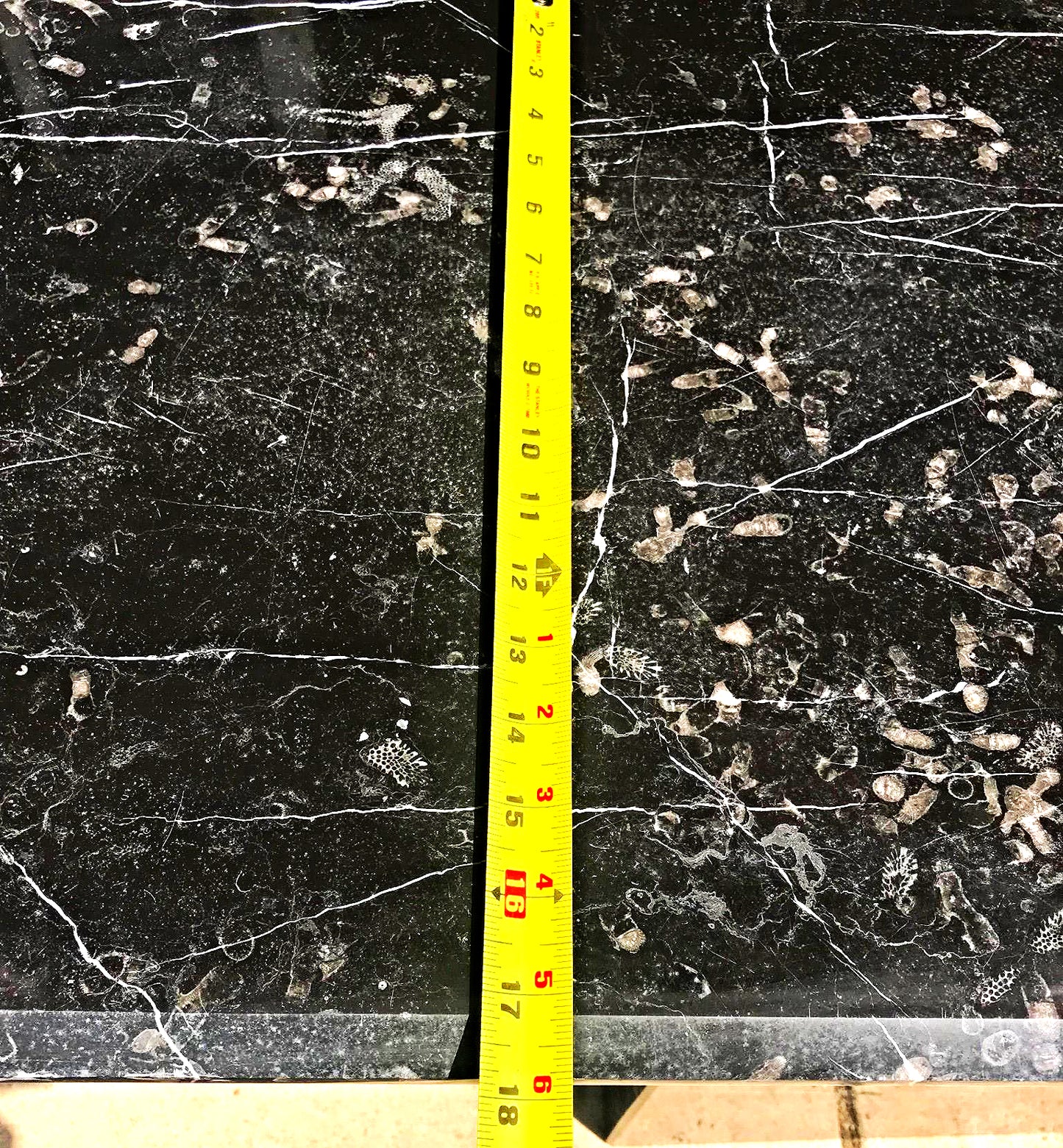 BLACK MARBLE TABLE CONSOLE with Base FREE SHIP