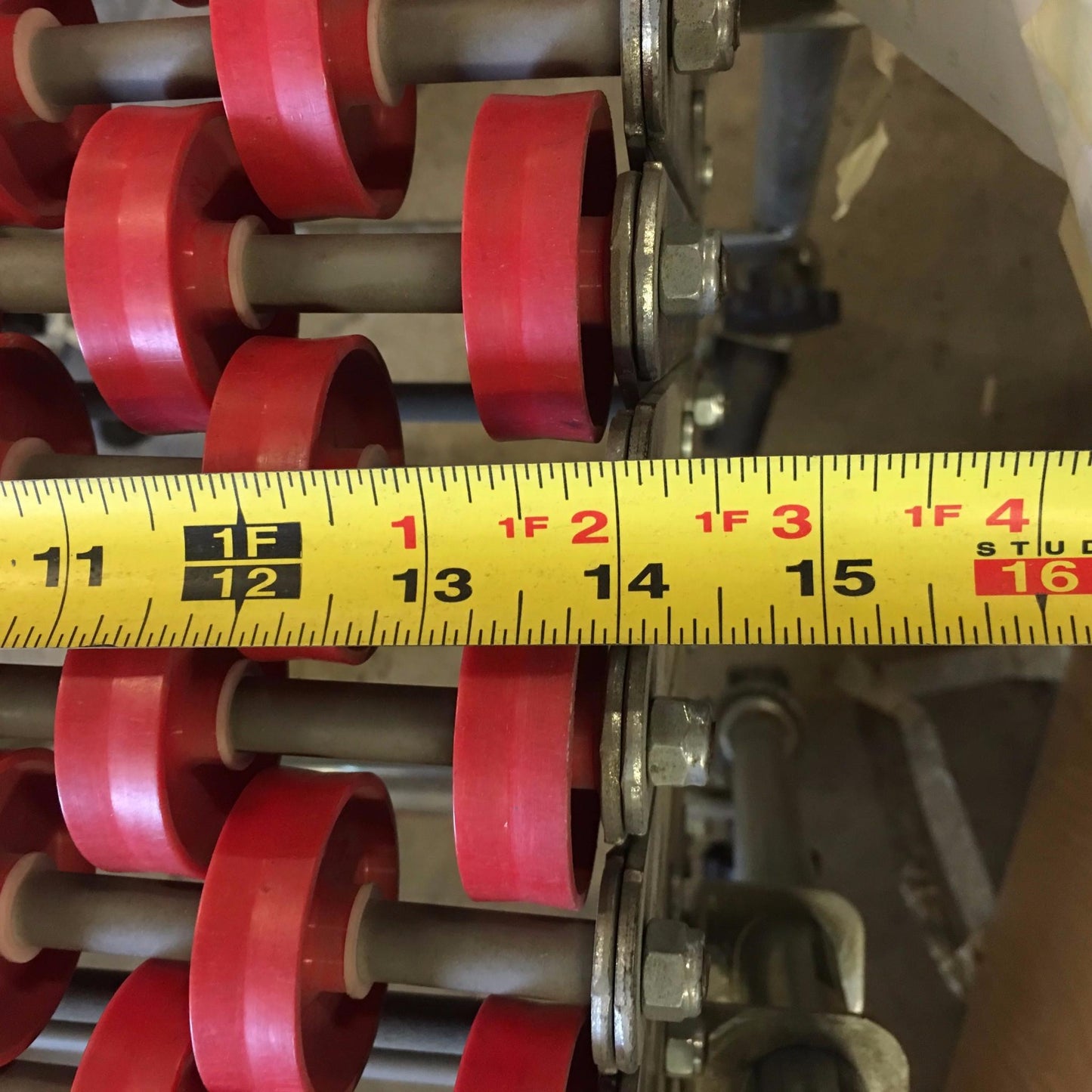 41 FEET of NESTAFLEX - 175 EXPANDABLE FLEXIBLE PORTABLE CONVEYOR BELT