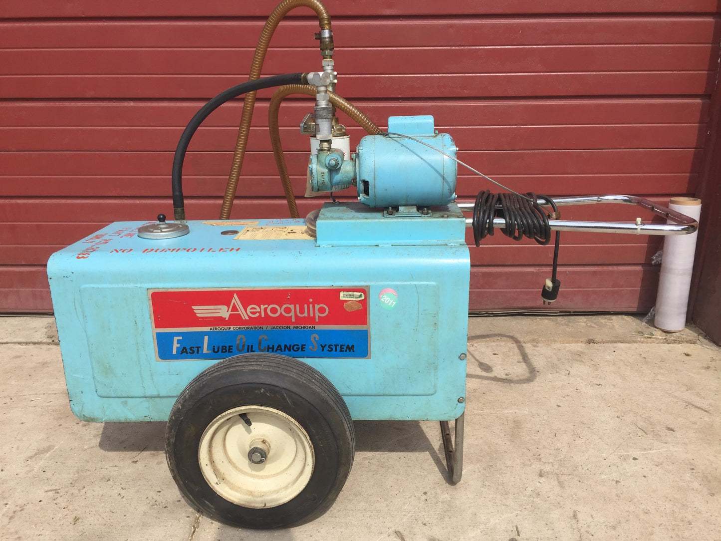 EATON AEROQUIP FAST LUBE OIL CHANGE FLOCS Speed Oil Recovery System FREE SHIP