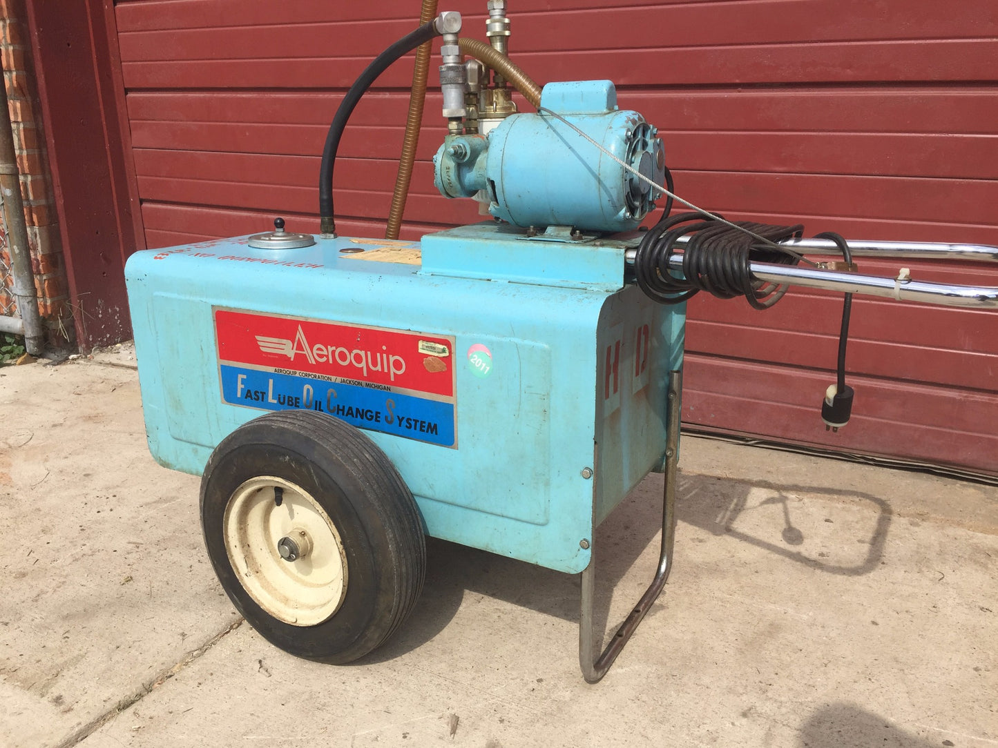 EATON AEROQUIP FAST LUBE OIL CHANGE FLOCS Speed Oil Recovery System FREE SHIP