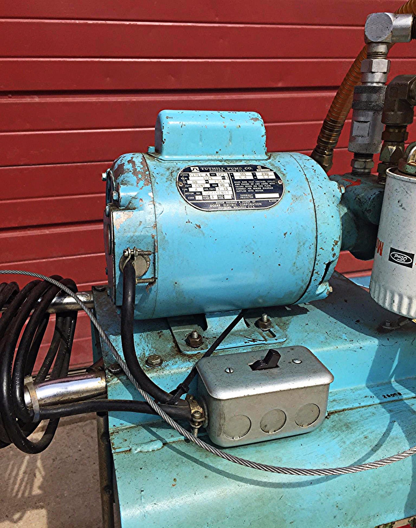 EATON AEROQUIP FAST LUBE OIL CHANGE FLOCS Speed Oil Recovery System FREE SHIP