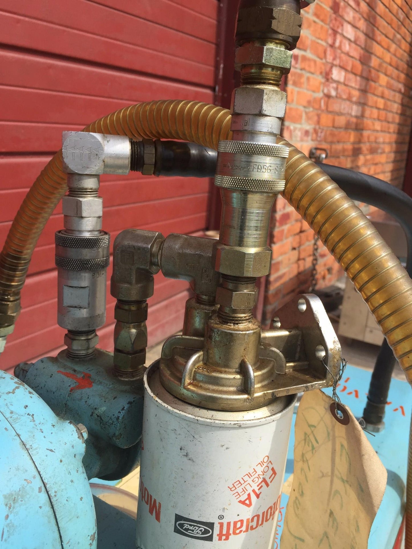 EATON AEROQUIP FAST LUBE OIL CHANGE FLOCS Speed Oil Recovery System FREE SHIPPIN