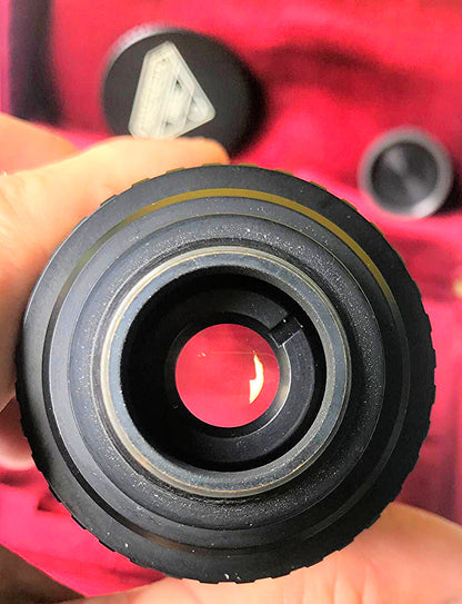 P ANGENIEUX F.17-68 ZOOM TYPE 4 X 17B COMPLETE with CASE Black Version FREE SHIP