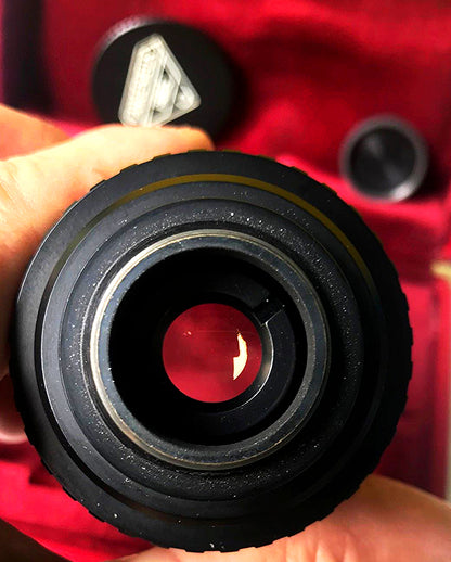 P ANGENIEUX F.17-68 ZOOM TYPE 4 X 17B COMPLETE with CASE Black Version FREE SHIP