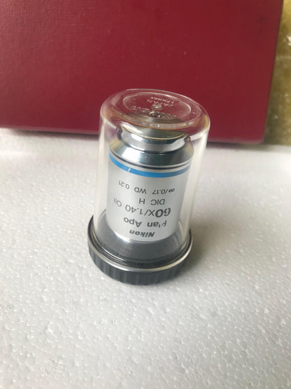 NIKON PLAN APO 40 x 0.95 WD 0.14 OBJECTIVE Eclipse Microscope E200 E400 E600