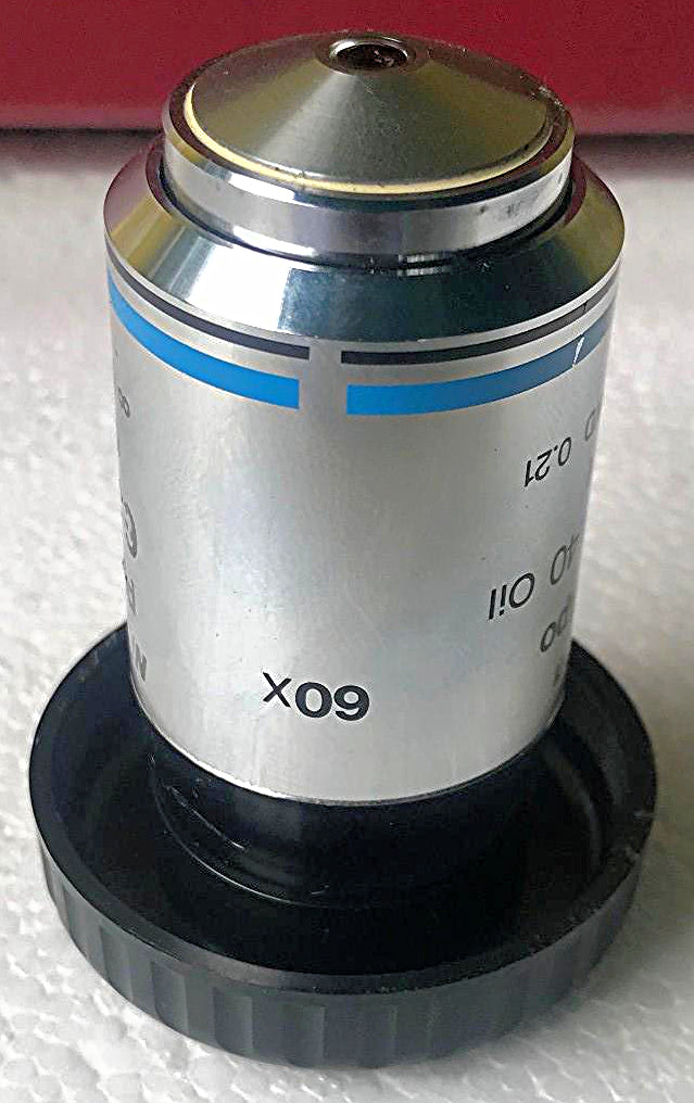NIKON PLAN APO 60X/1.40 OIL WD 0.21 OBJECTIVE Eclipse Microscope E200 E400 E600