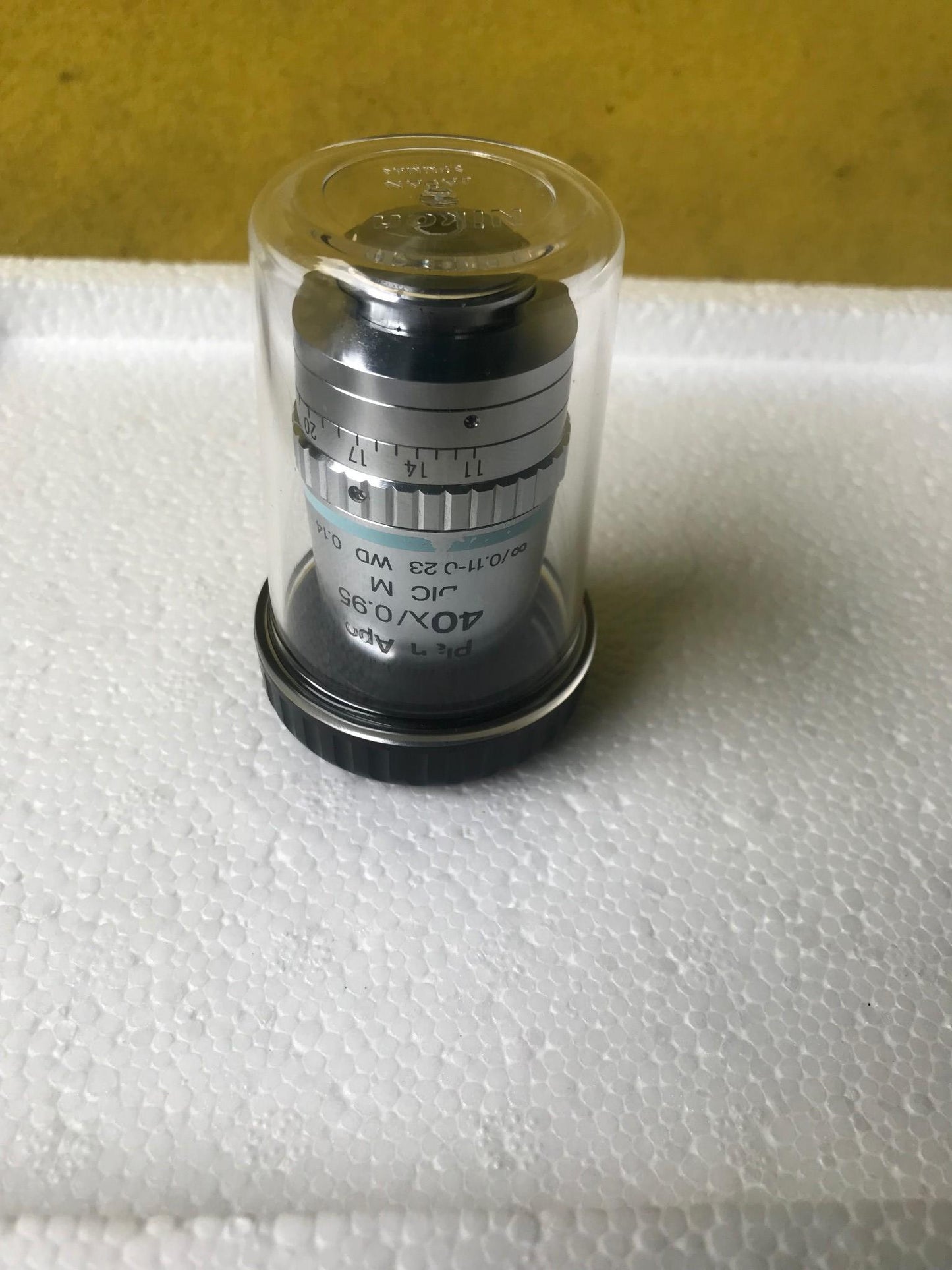 NIKON PLAN APO 40 x 0.95 WD 0.14 OBJECTIVE Eclipse Microscope E200 E400 E600