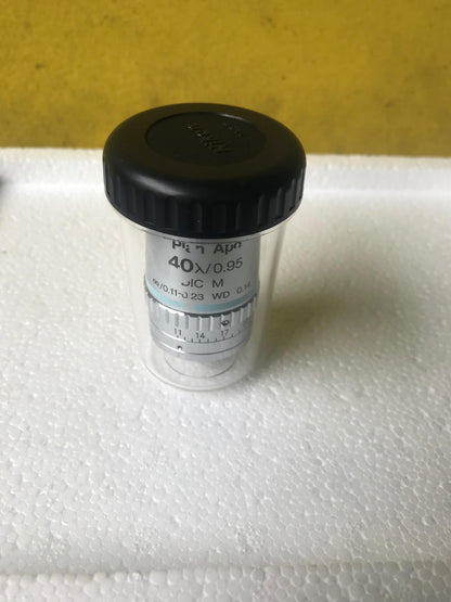 NIKON PLAN APO 40 x 0.95 WD 0.14 OBJECTIVE Eclipse Microscope E200 E400 E600