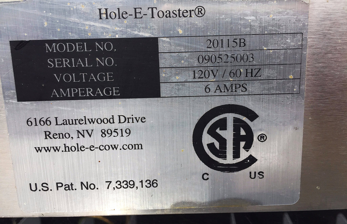 RARE HOLE E TOASTER COW PUKA HOT HULLA DOG COMMERCIAL HAWAII WATCHVIDEO FREESHIP