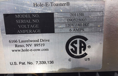 RARE HOLE E TOASTER COW PUKA HOT HULLA DOG COMMERCIAL HAWAII WATCHVIDEO FREESHIP