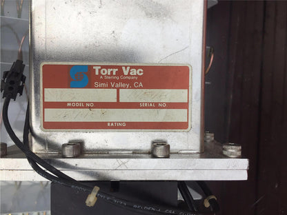 CRYO TORR VAC VACUUM PUMP Model number SA322  FREE SHIPPING