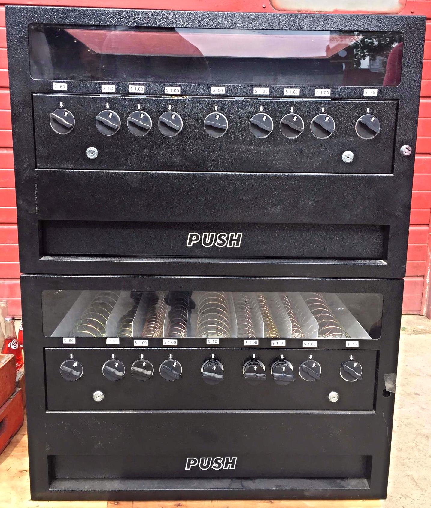 SNACKMATE VM-200 MECHANICAL CANDY COIN SNACK MATE VENDING MACHINE FREE SHIP