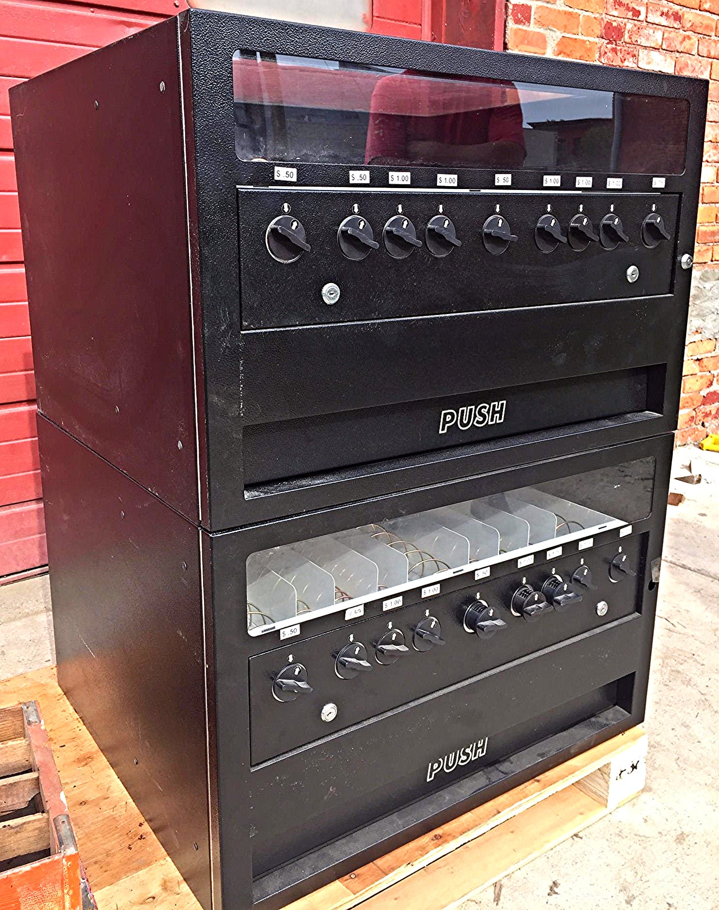 SNACKMATE VM-200 MECHANICAL CANDY COIN SNACK MATE VENDING MACHINE FREE SHIP