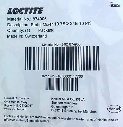 LOCTITE SI 5606 SILICONE ELASTIC ADHESIVE USE BY 05/18 w STATIC MIXER FREE SHIP